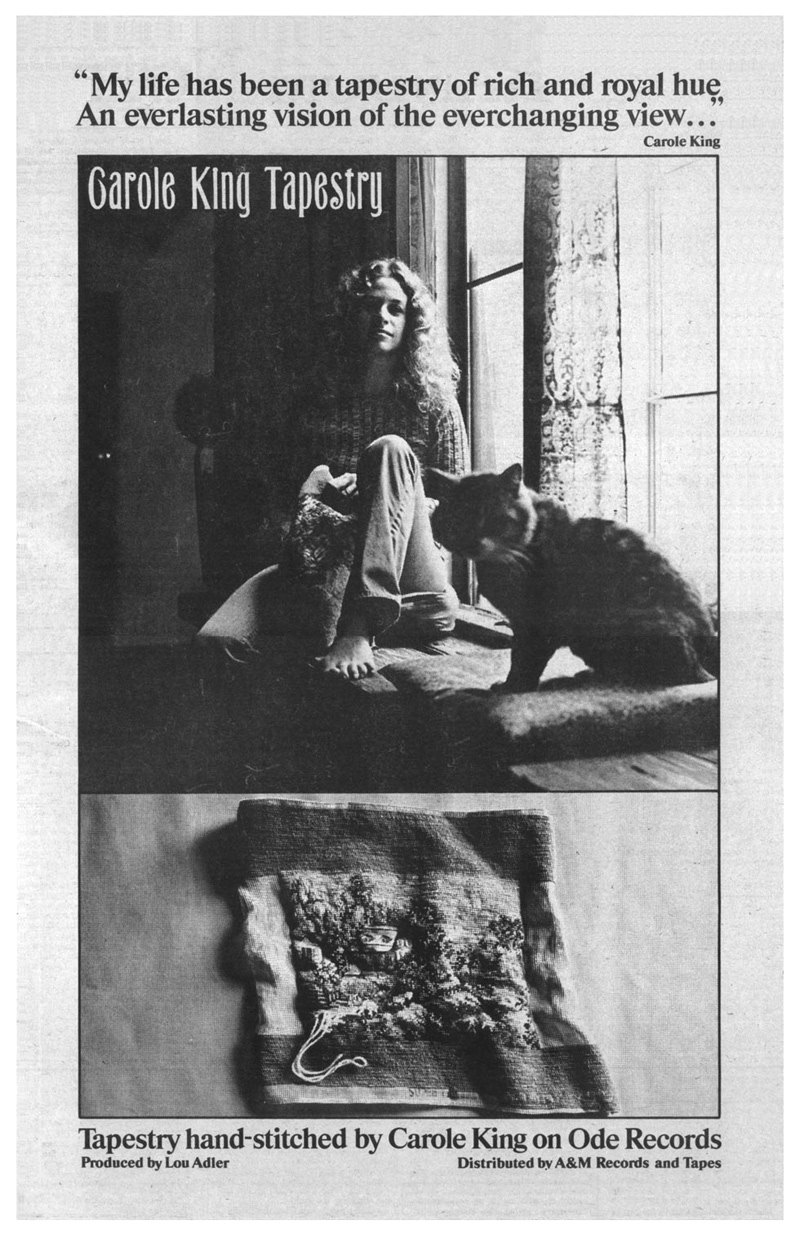 ad carole king tapestry