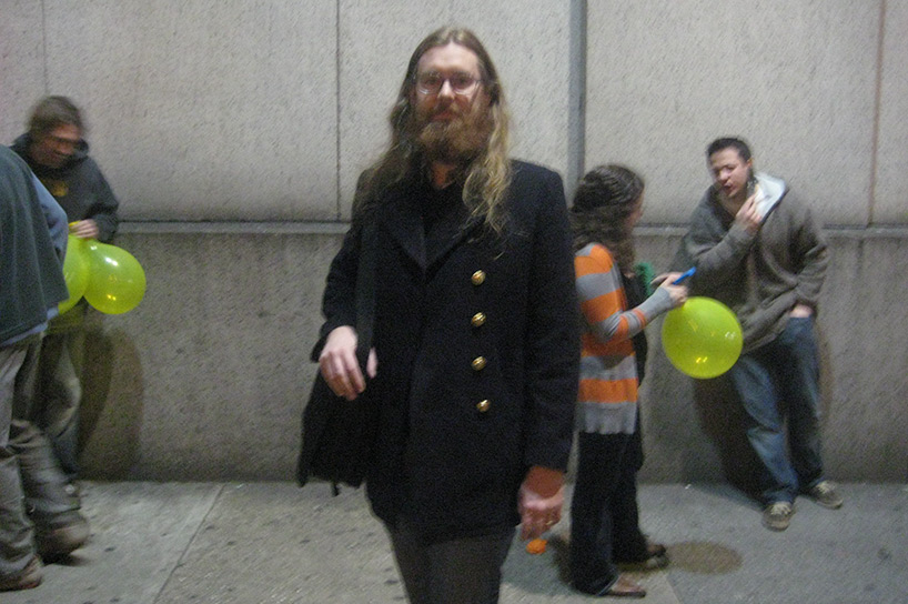 Jim outside a Phish show at MSG