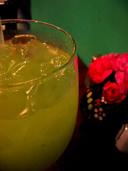 Flavored Margaritas at Cafe El Portal