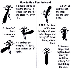 Learning to Tie a Tie