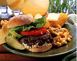 Mustard Dill Burgers