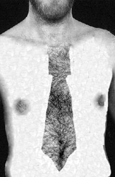 Chest Hair Necktie