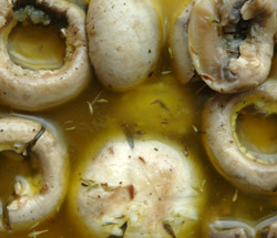 Simply Marinated Mushrooms