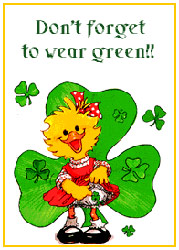 Wear Green in St. Patty's