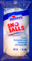 sno balls hostess