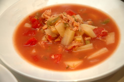 manhattan clam chowder
