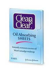 clean and clear oil absorbing sheets