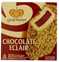 chocolate eclair bar good humor