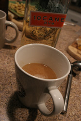 hot buttered rum