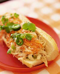 chicken vietnamese sandwiches
