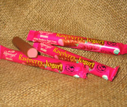 rapunzel raspberry yogurt stick