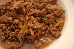 beef pepper cabbage stir fry