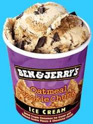 ben and jerry's oatmeal cookie chunk