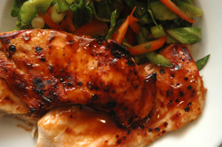 hoisin glazed chicken