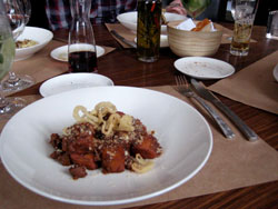 centro vinoteca wild boar ragu 