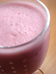 strawberry smoothie