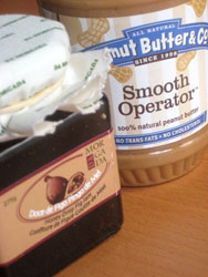 gourmet peanut butter and jelly