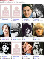 who's dated who website