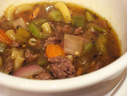 beef chili soup