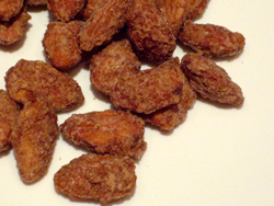 sweet cinnamon almonds