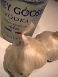 garlic vodka