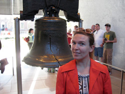 brixpicks at the liberty bell