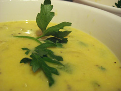 golden oyster bisque